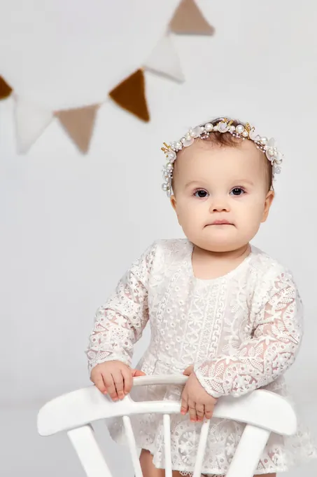 Фотосессия 1 годик в студии Fotoidea