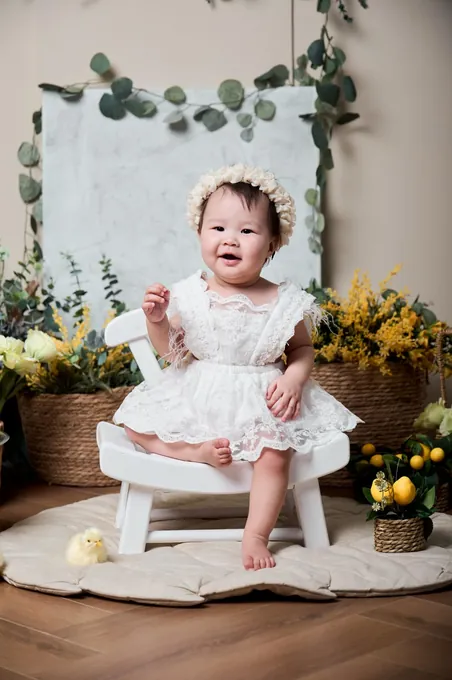 Фотосессия 1 годик в студии Fotoidea